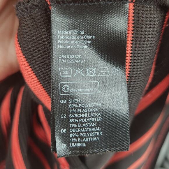 H&M Long Sleeve Striped Dress Womens Size Medium M - Picture 4 of 4